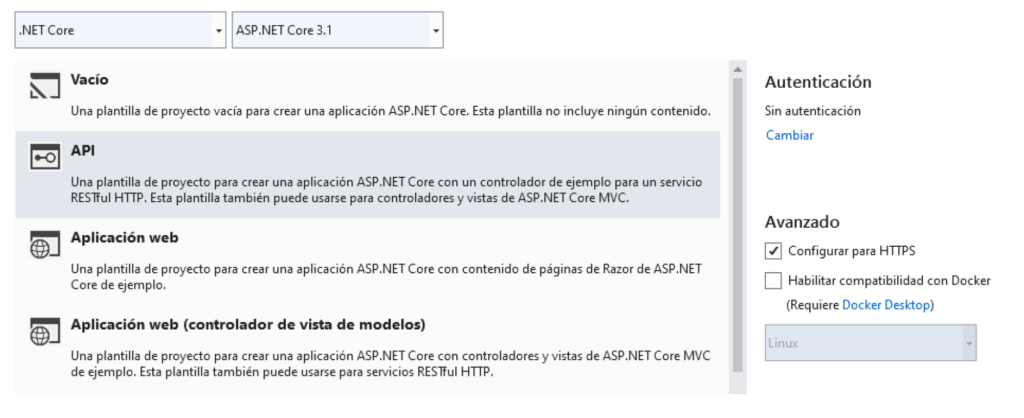 API Active Directory B2C